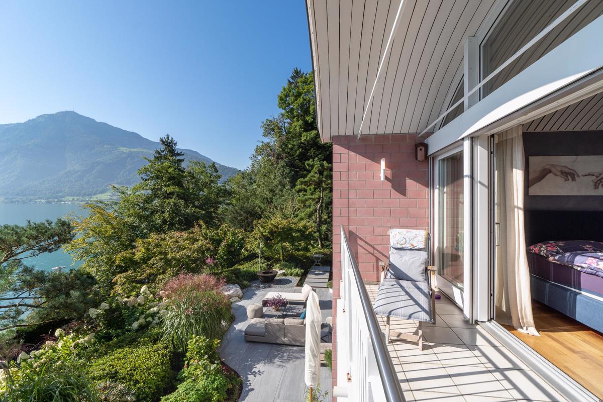 GARDEN OF EDEN DIRECTLY ON LAKE ZUG Switzerland Luxury Homes