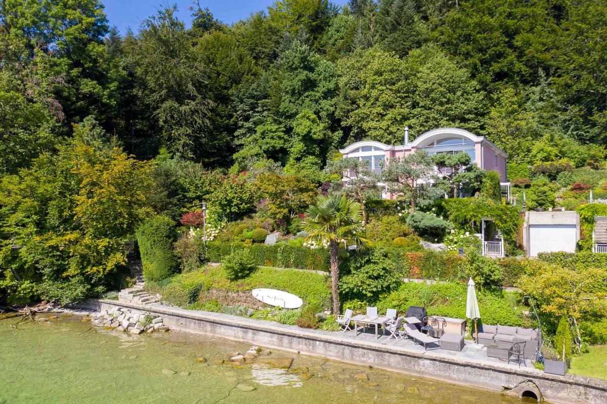 GARDEN OF EDEN DIRECTLY ON LAKE ZUG Switzerland Luxury Homes Mansions For Sale Luxury