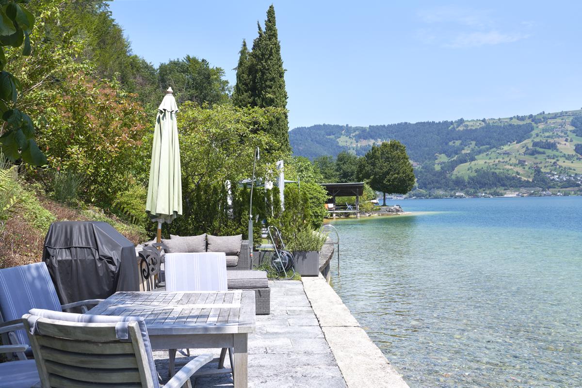 GARDEN OF EDEN DIRECTLY ON LAKE ZUG | Switzerland Luxury  