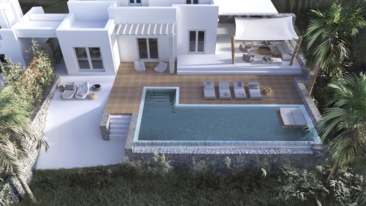 LUXURY MODERN SEAFRONT VILLA 200M2 - MYKONOS