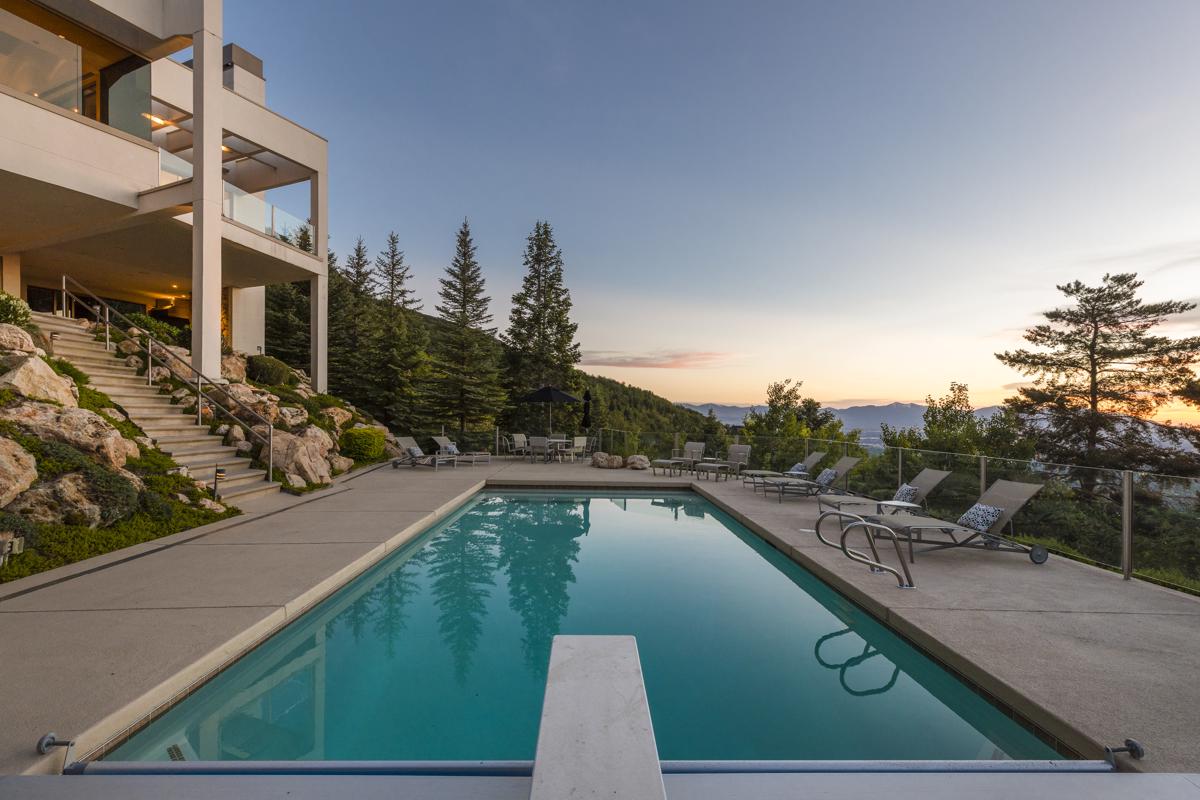 SALT LAKE COUNTY'S MOST ICONIC VIEW HOME Utah Luxury Homes Mansions