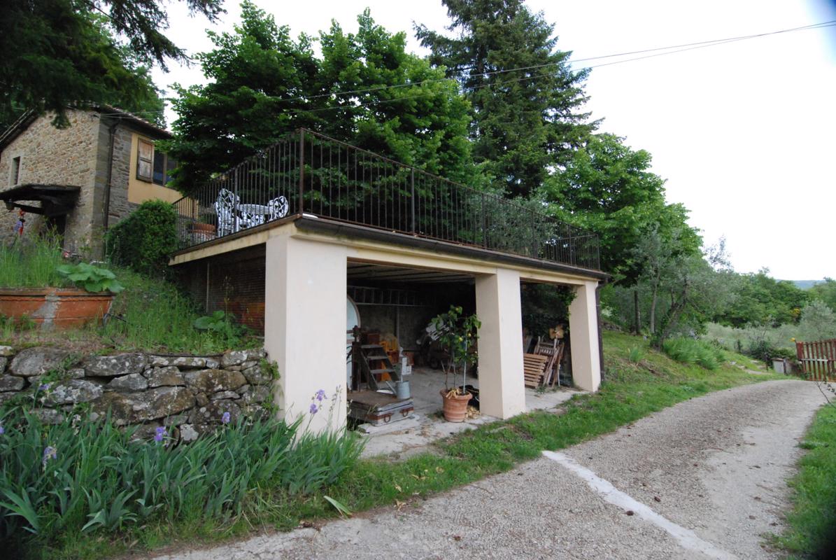 位于菲索莱山上全景的农舍 mansions