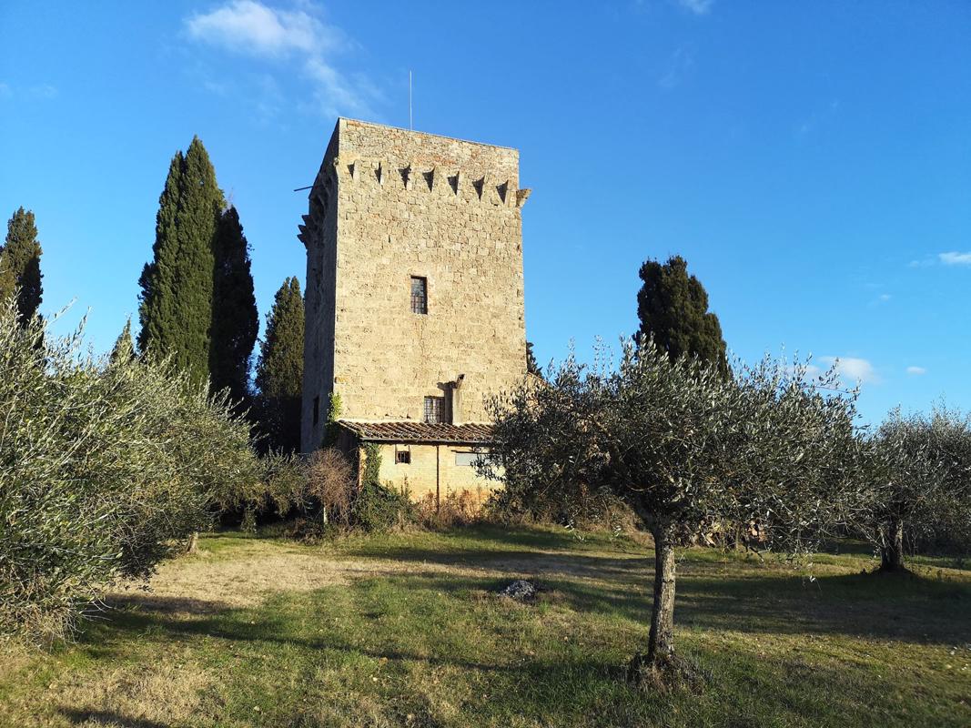 HISTORICAL PALACE WITH FORTRESS IN CHIUSI TUSCANY Italy Luxury