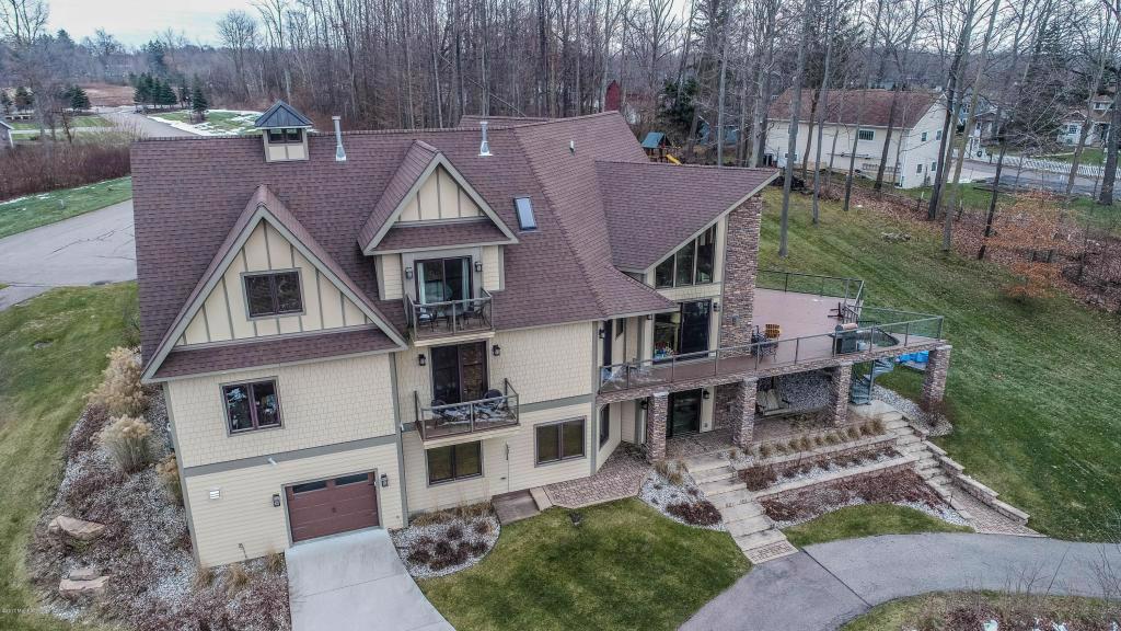 EXQUISITE PAW PAW LAKE HOME Michigan Luxury Homes Mansions For Sale