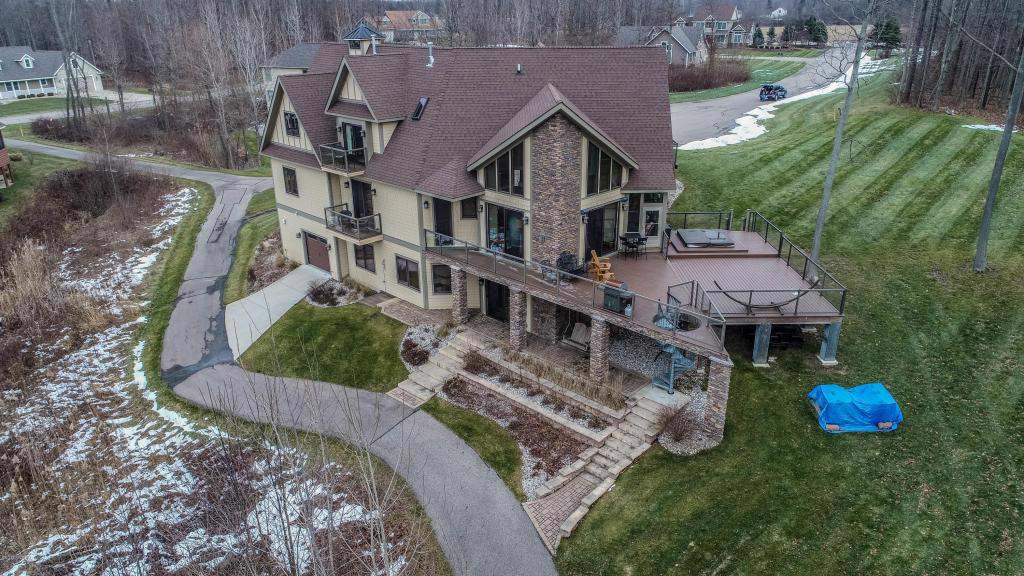 EXQUISITE PAW PAW LAKE HOME Michigan Luxury Homes Mansions For Sale