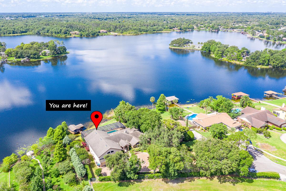 HOME ON THE SHORES OF LAKE IRMA Florida Luxury Homes Mansions For