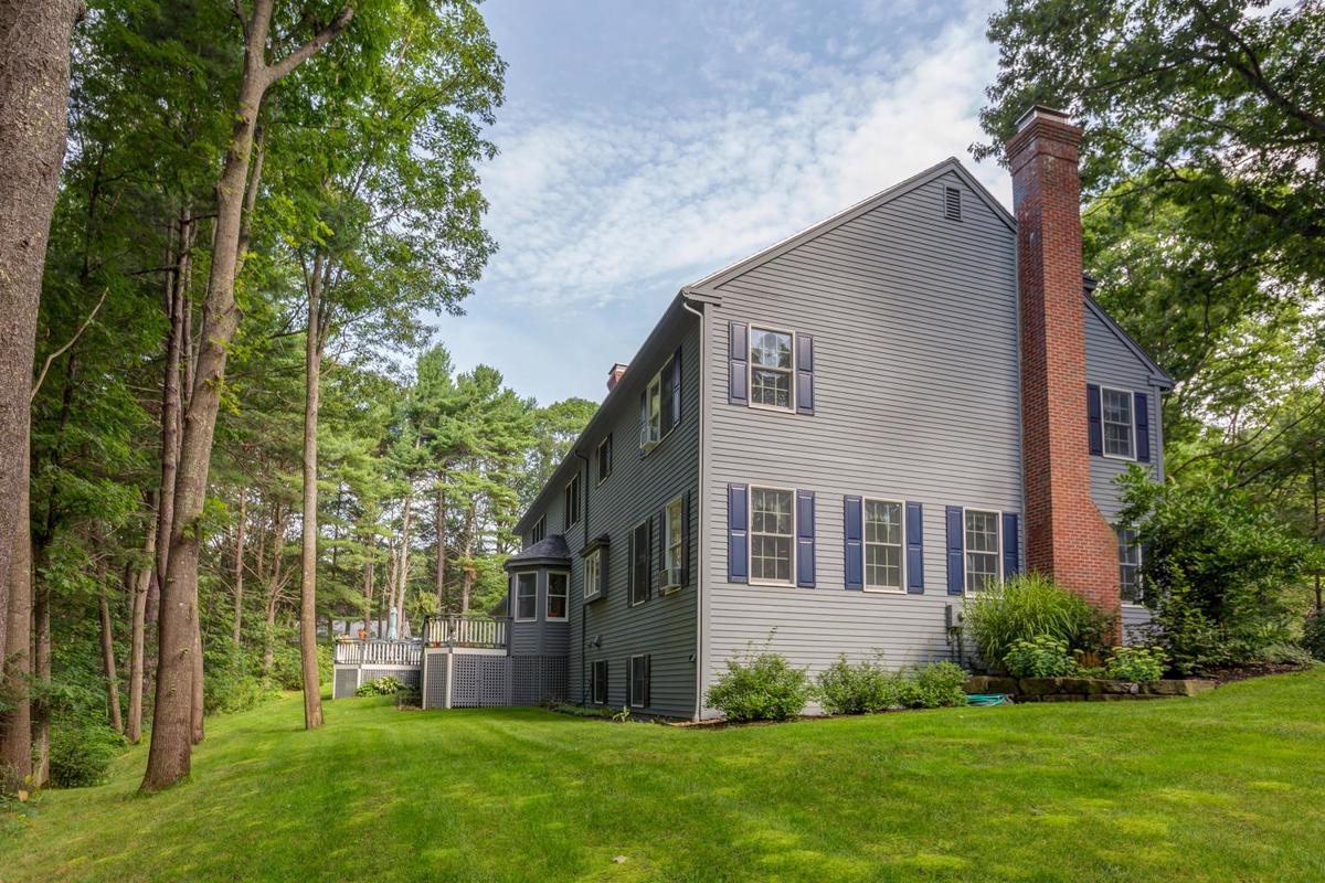 UPDATED STONEGATE COLONIAL Maine Luxury Homes Mansions For Sale