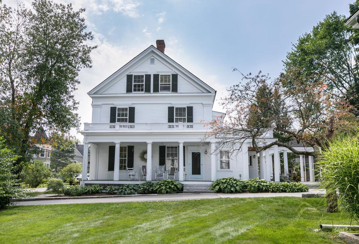 CIRCA 1840 GREEK REVIVAL HOME Maine Luxury Homes Mansions