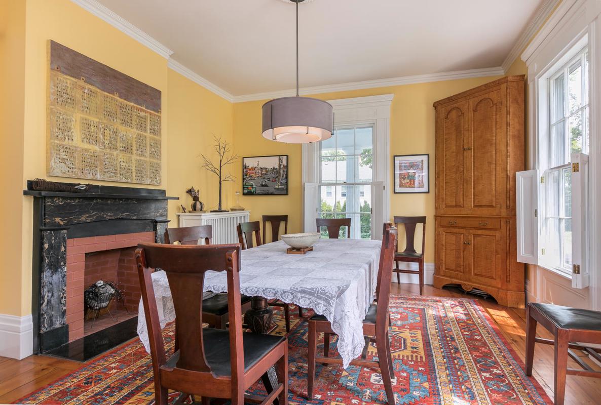 CIRCA 1840 GREEK REVIVAL HOME Maine Luxury Homes Mansions