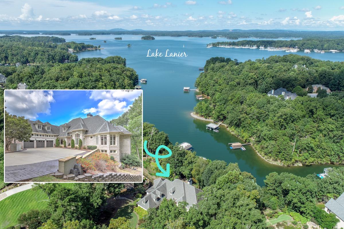 MAGNIFICENT ALL BRICK LAKE FRONT HOME
