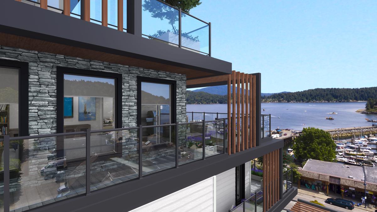 UNIQUE CONDO IN HISTORIC GIBSONS LANDING British Columbia Luxury Homes Mansions For Sale