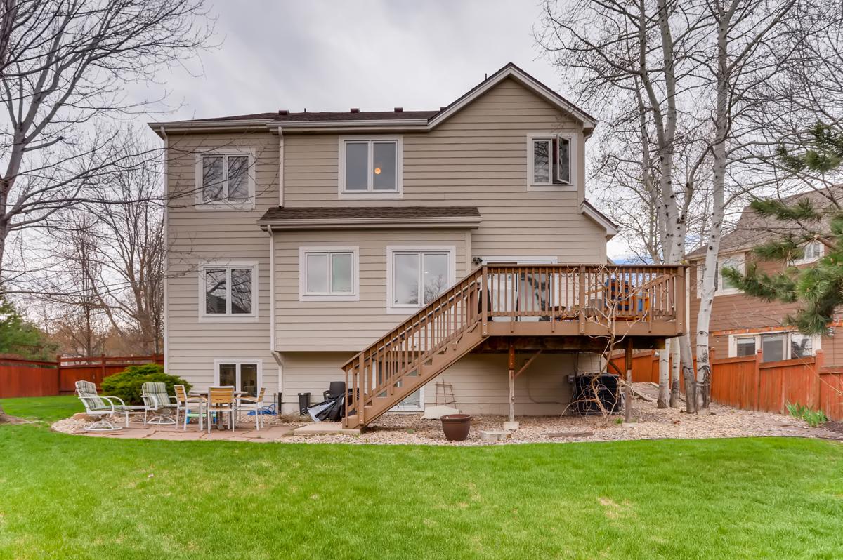 ONE OF THE BEST YARDS IN THIS COVETED NORTH BOULDER NEIGHBORHOOD