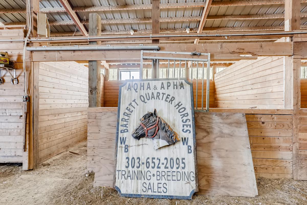 ORIGINAL REVA BARRETT QUARTER HORSE FARM Colorado Luxury Homes