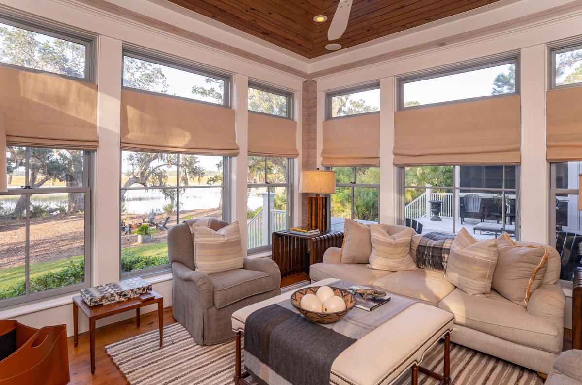 MARSH FRONT HOME IN CANE ISLAND RETREAT South Carolina Luxury Homes