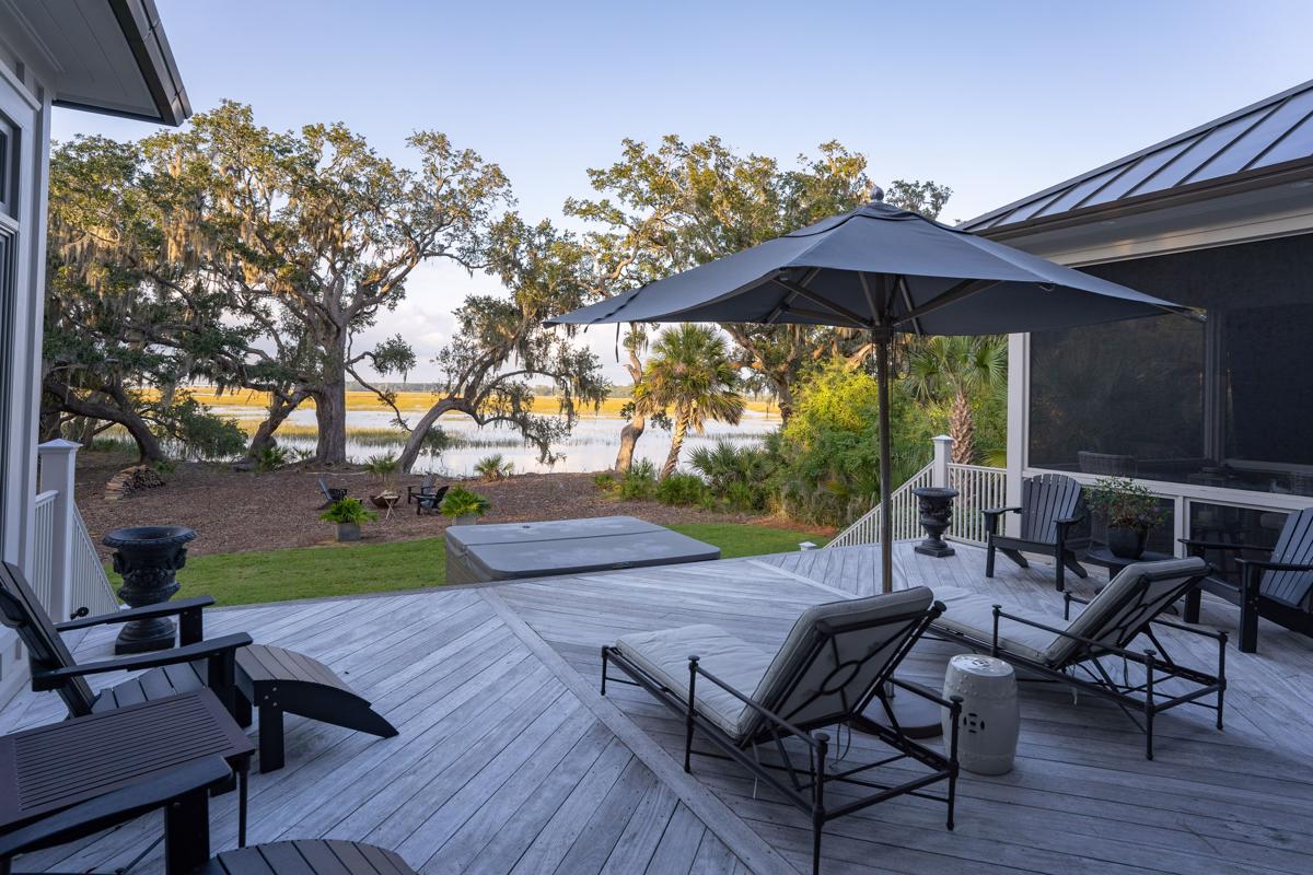 MARSH FRONT HOME IN CANE ISLAND RETREAT South Carolina Luxury Homes