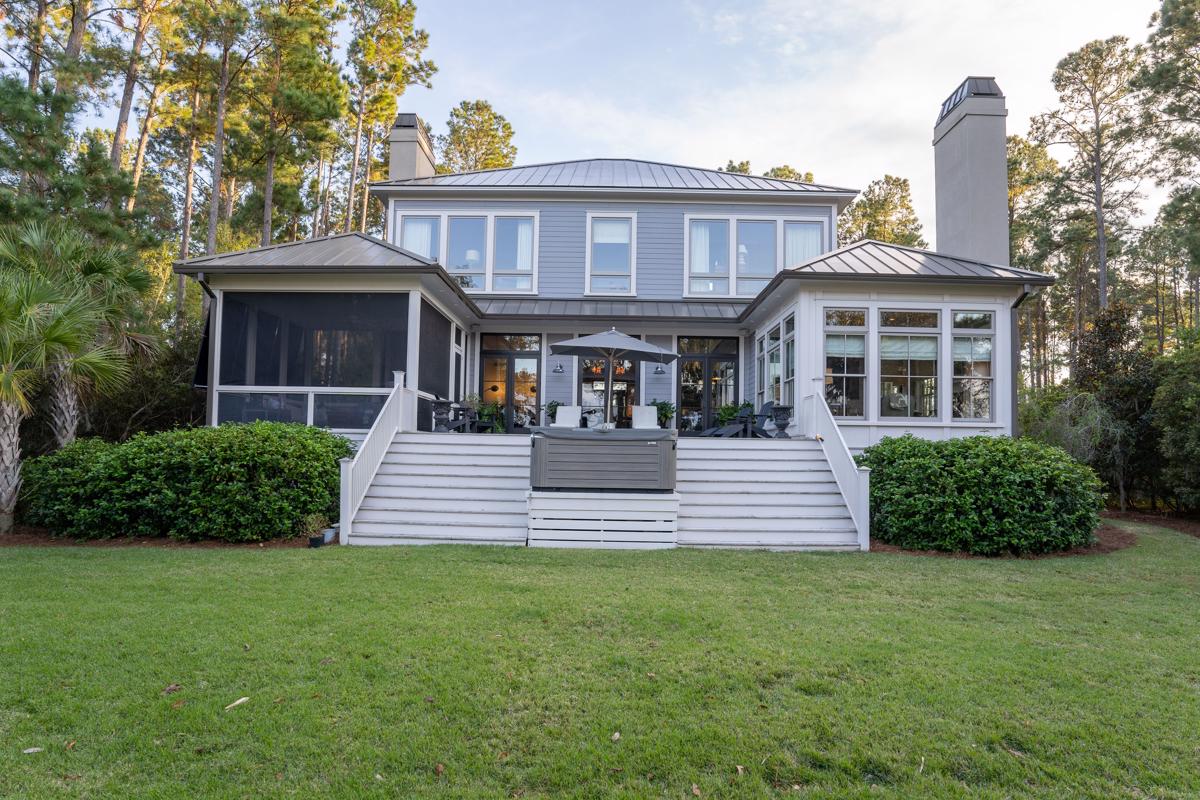 MARSH FRONT HOME IN CANE ISLAND RETREAT South Carolina Luxury Homes