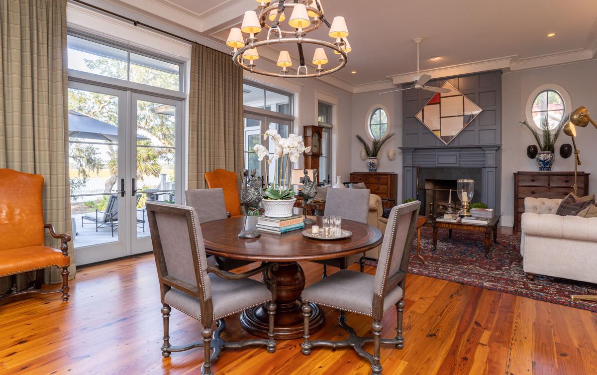 MARSH FRONT HOME IN CANE ISLAND RETREAT South Carolina Luxury Homes