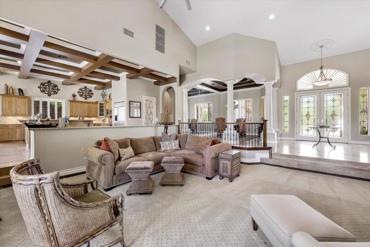 UNIQUELY OPEN SINGLE STORY HOME Nevada Luxury Homes Mansions For