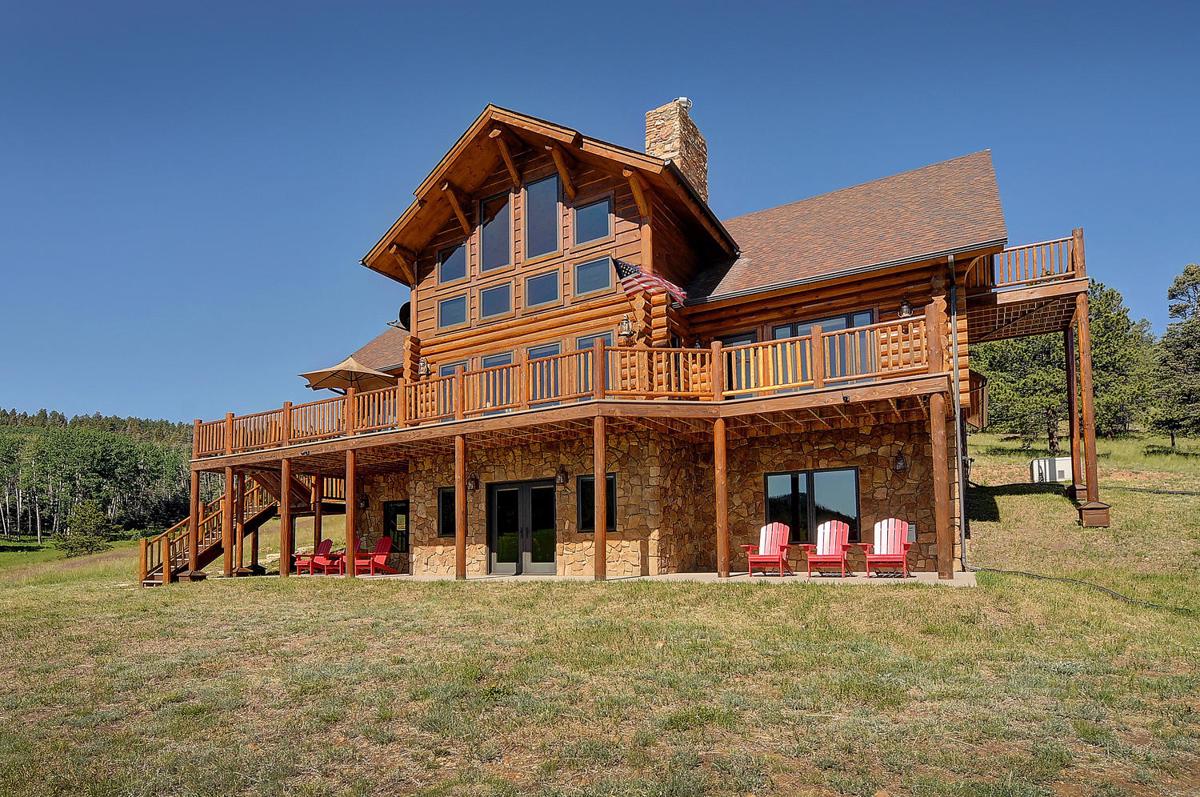Custom Built Contemporary Log Home 228 Eagle Nest Rd, Westcliffe, CO