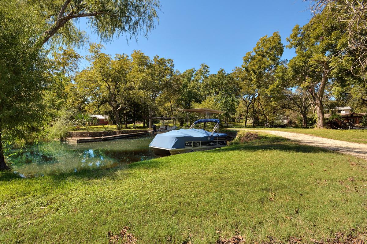 RARE LAKE AUSTIN WATERFRONT LOT - 1717 CHANNEL ROAD