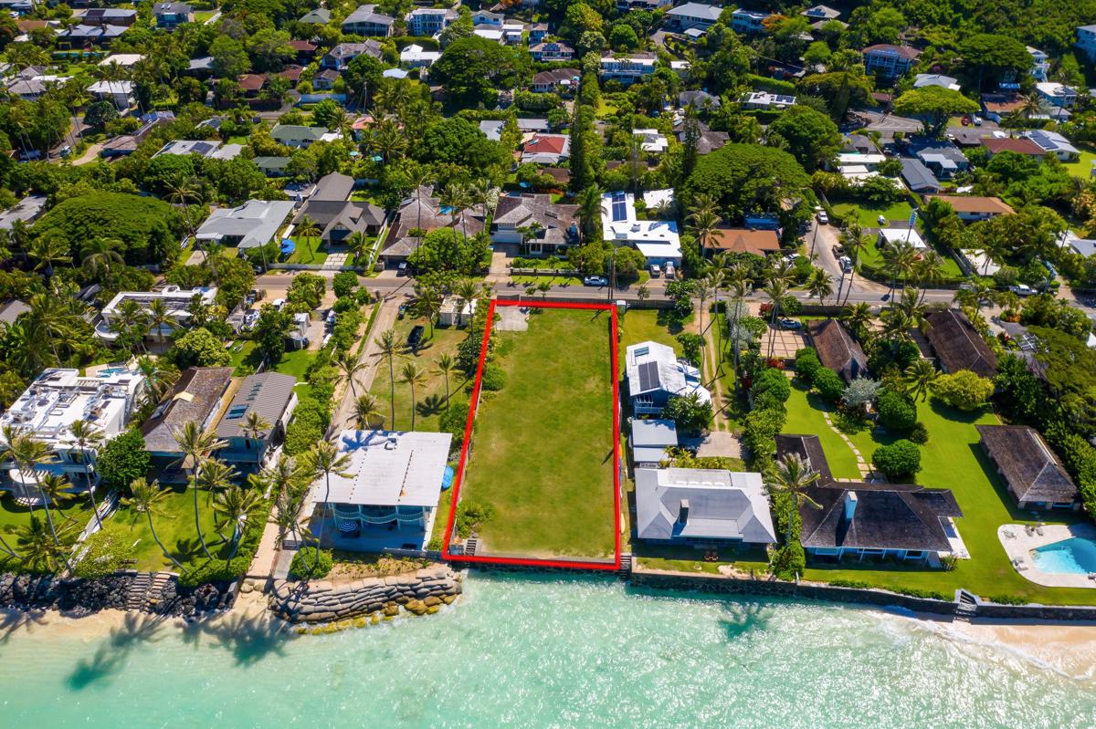LARGE LANIKAI OCEANFRONT PARCEL Hawaii Luxury Homes Mansions For