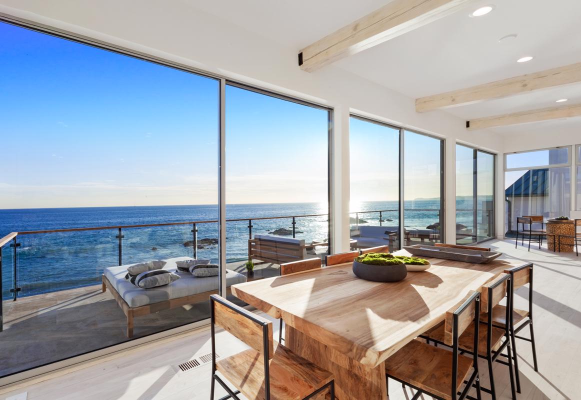 OCEANFRONT MALIBU ROAD MASTERPIECE California Luxury Homes Mansions