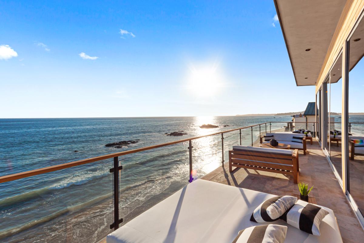 OCEANFRONT MALIBU ROAD MASTERPIECE California Luxury Homes Mansions