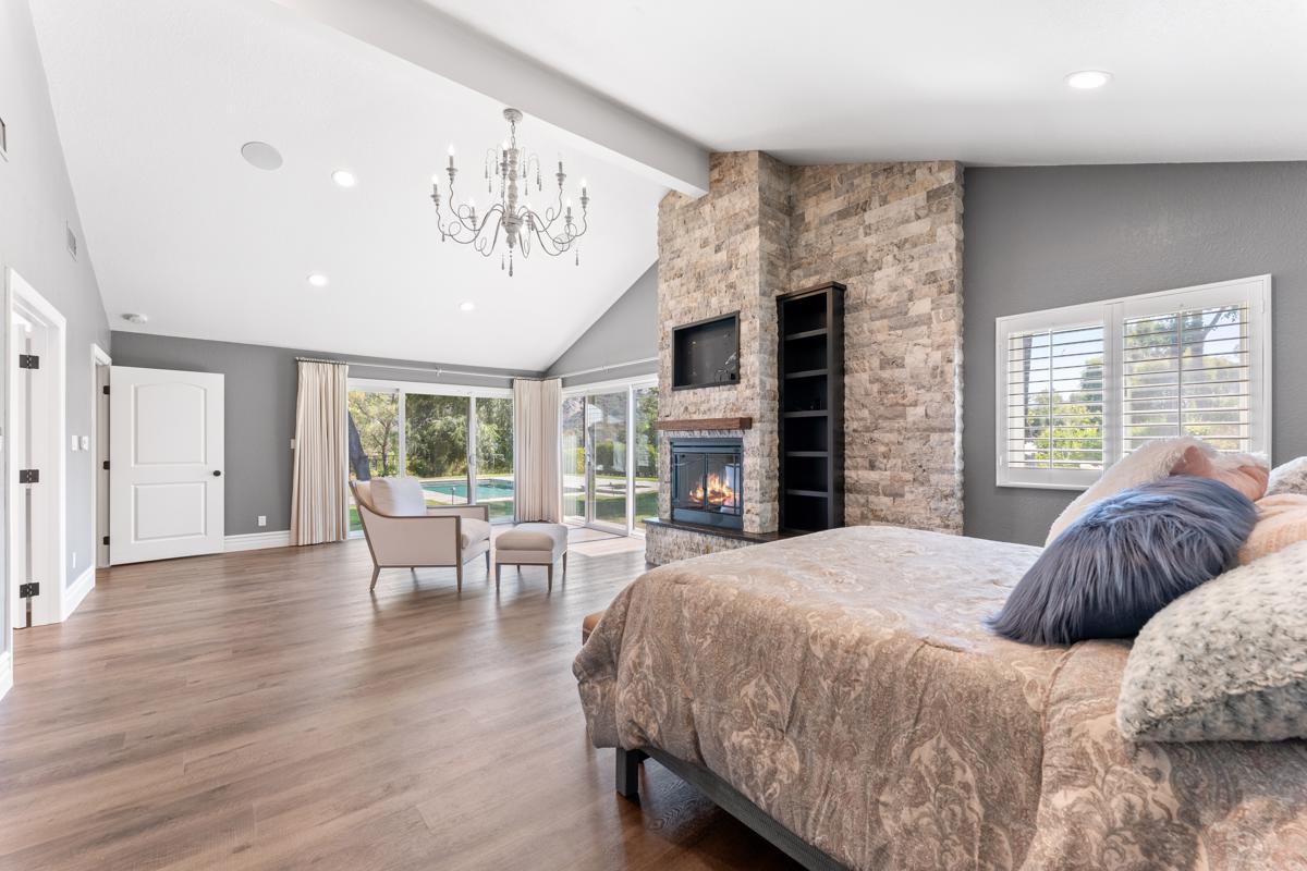 EXCLUSIVE GATED CALABASAS ESTATE WITH MOUNTAIN VIEWS