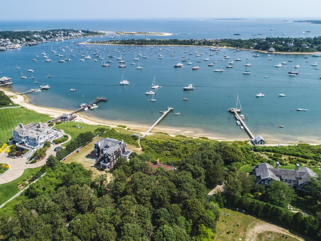 EDGARTOWN HARBOR ESTATE WITH PRIVATE DOCK Massachusetts Luxury Homes