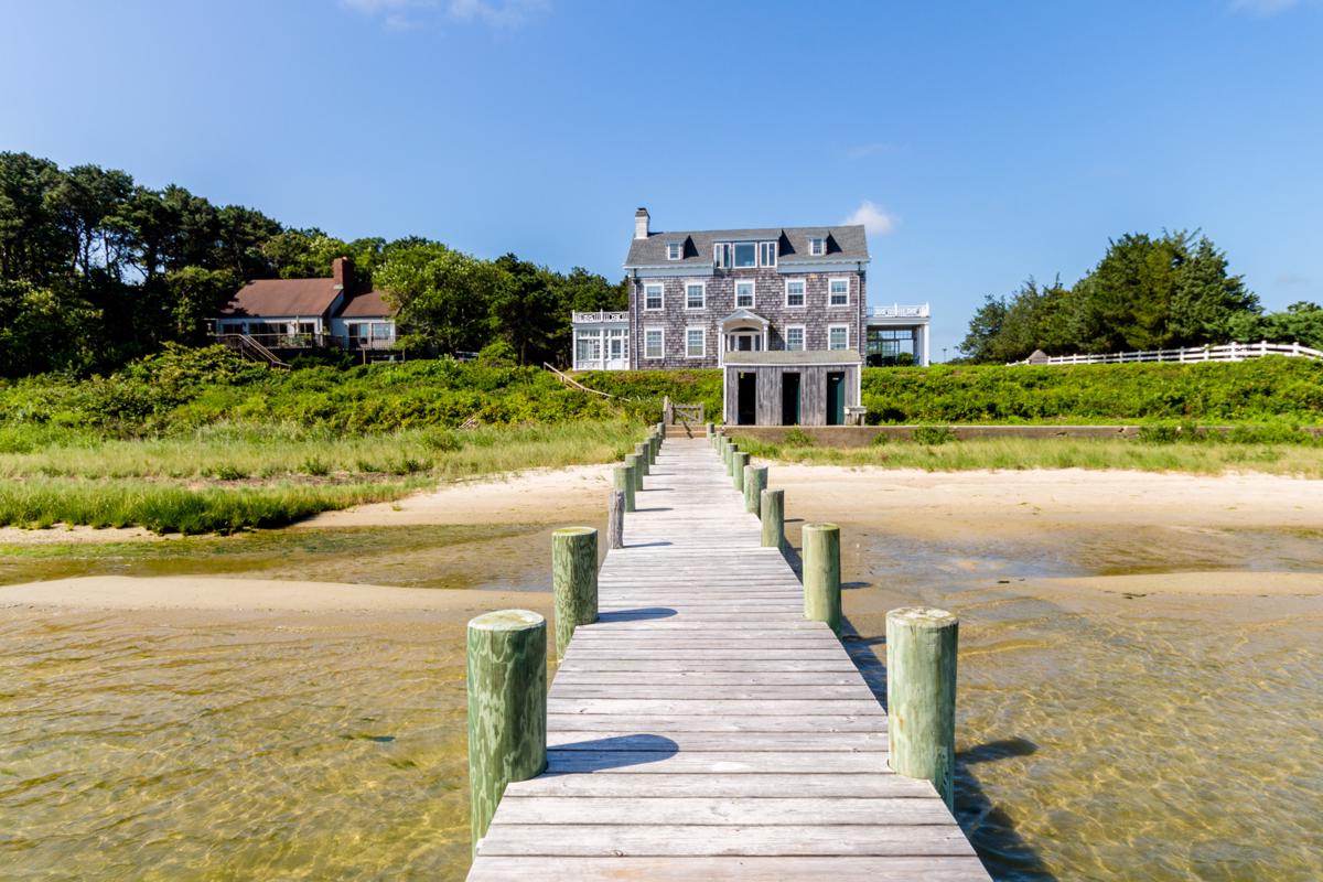 EDGARTOWN HARBOR ESTATE WITH PRIVATE DOCK Massachusetts Luxury Homes